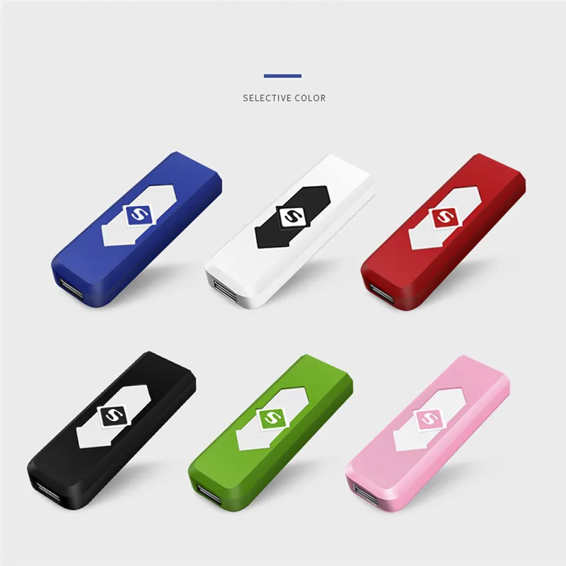 Перезаряжаемая USB ветрозащитная беспламенная электрическая электронная зарядка