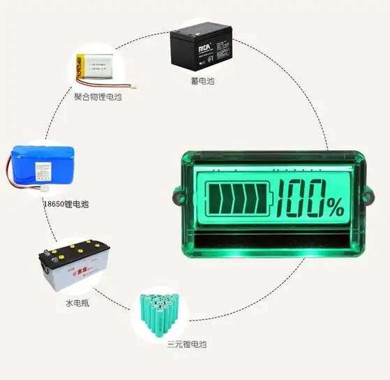 Монитор заряда батареи 1S 2S 3S тестер емкости для свинцово кислотных и литиевых