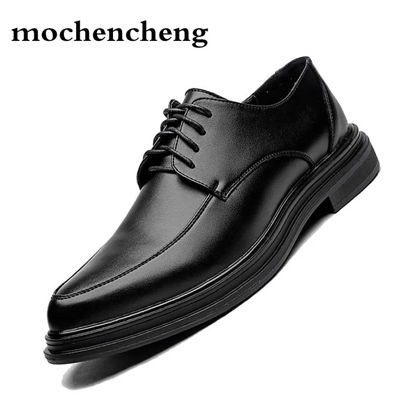 Мужская деловая обувь роскошные брендовые Мужские модельные туфли оксфорды для