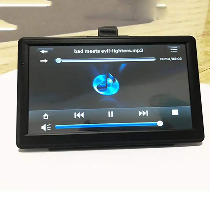 7 в автомобиль грузовик gps навигация HD сенсорный экран MP3 MP4 плеер Поддержка США CA ЕС Южная Америка Азия Африка AU NZ Ближний Восток карты