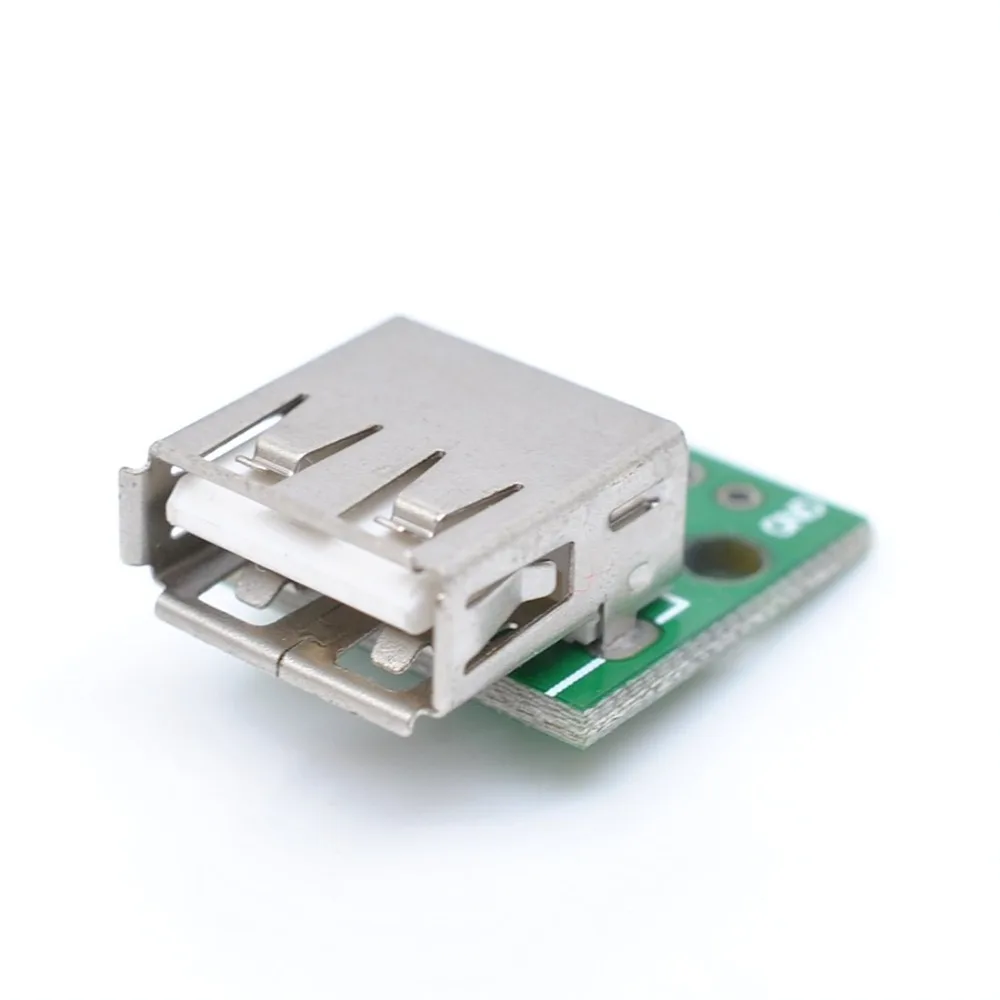 100 шт. Тип у муфтовый стыковочный USB к DIP 2 54 мм адаптер для печатной платы конвертер