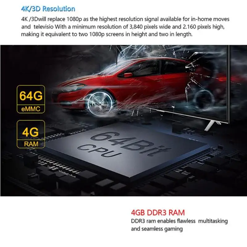 2019 Android 9 0 ТВ коробка X88 MAX Plus 4 GB Оперативная память 64 Гб Встроенная RK3328 пятиядерный