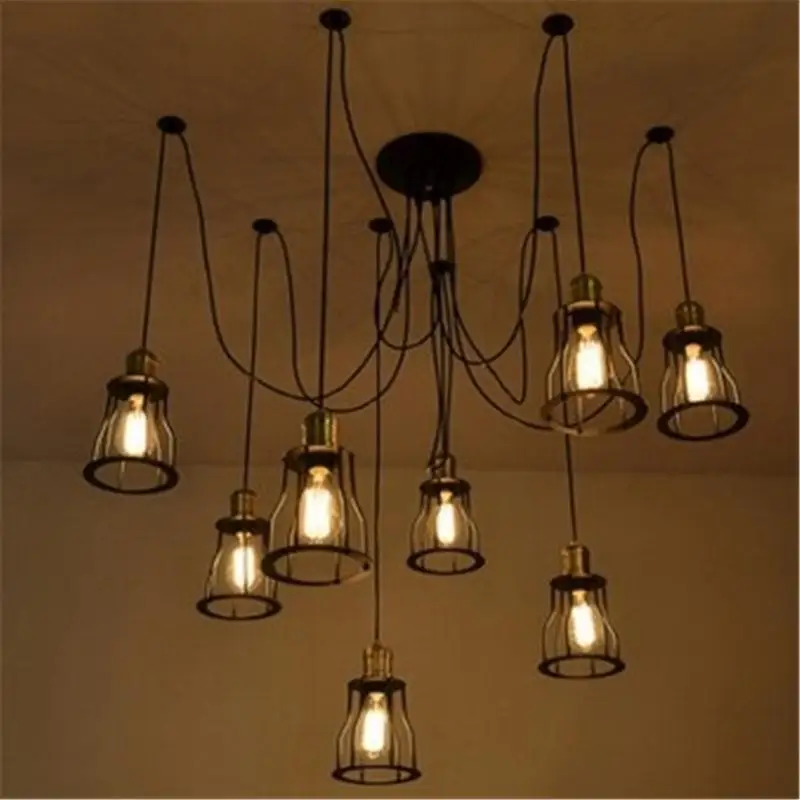 Decoracao Para Casa Deco Cuisine Lustre Лофт Lampen современный Lampara De Techo Colgante imperna подвесной