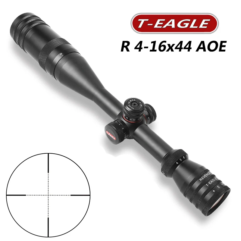 Оригинальная футболка с о Орел R4 16x44 AOE Тактический RiflesScope для AirRifle снайпера