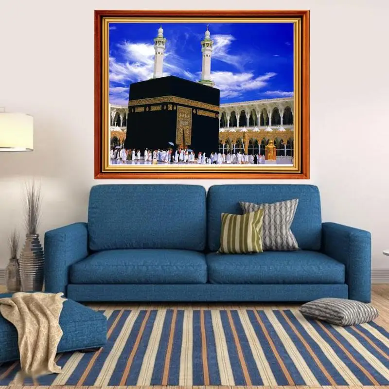 Набор для рукоделия с алмазной мозаикой 5D Believer of A Religion 40X30 | Дом и сад