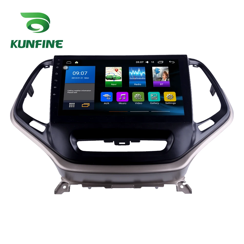 Восьмиядерный 1024*600 Android 8 1 автомобильный DVD GPS навигационный плеер Deckless стерео для