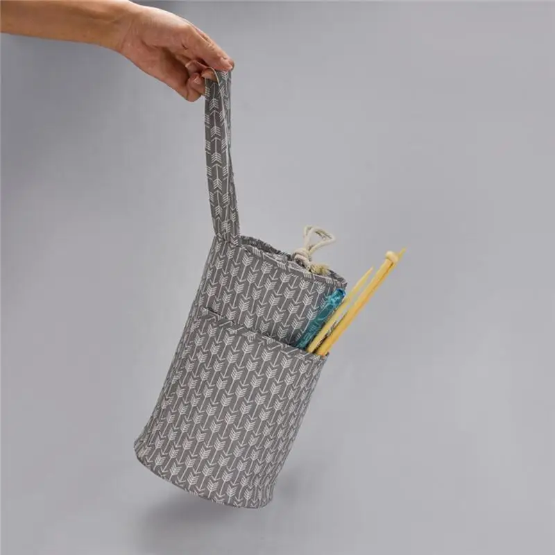 Крючки для вязания крючком сумка хранения пряжи набор шитья DIY тканевая