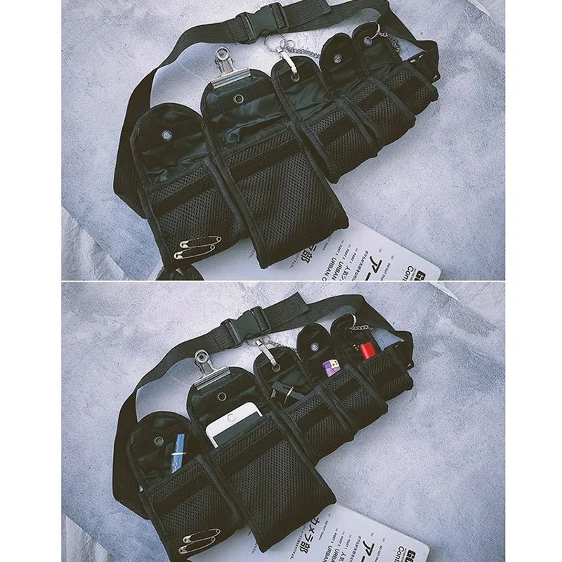 Men Waist Bag Ladies Designer Fanny Pack Fashion Street Money Chest Bum Belt Bags Heuptas Women Pochete New Cool Heuptasje | Багаж и сумки