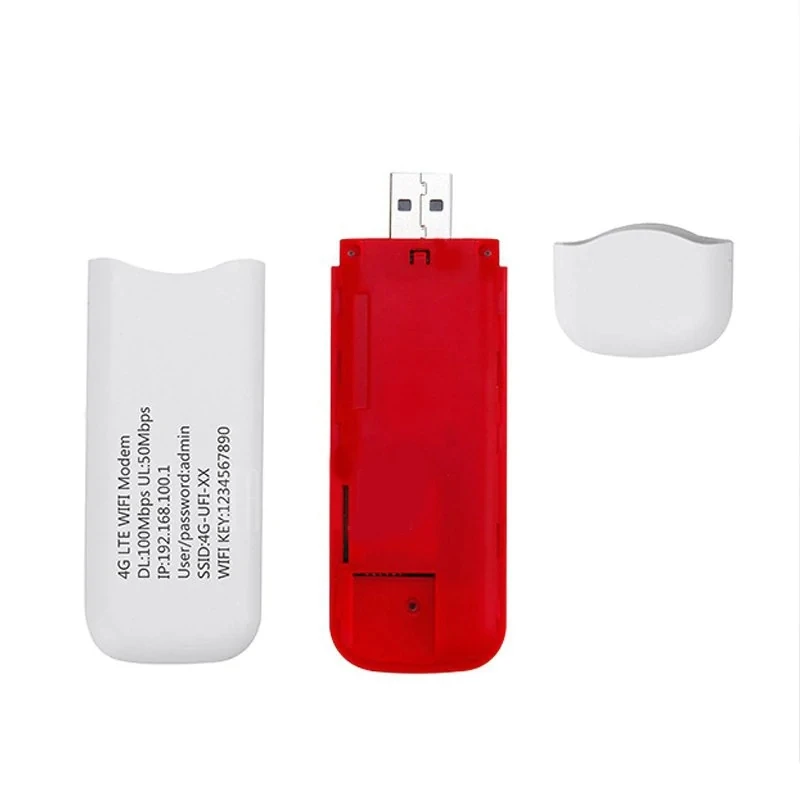 4G Portable Fdd Lte Mobile Wifi Usb Modem Router 100M Band 1/3 Dongle Sim Card Slot Network | Компьютеры и офис