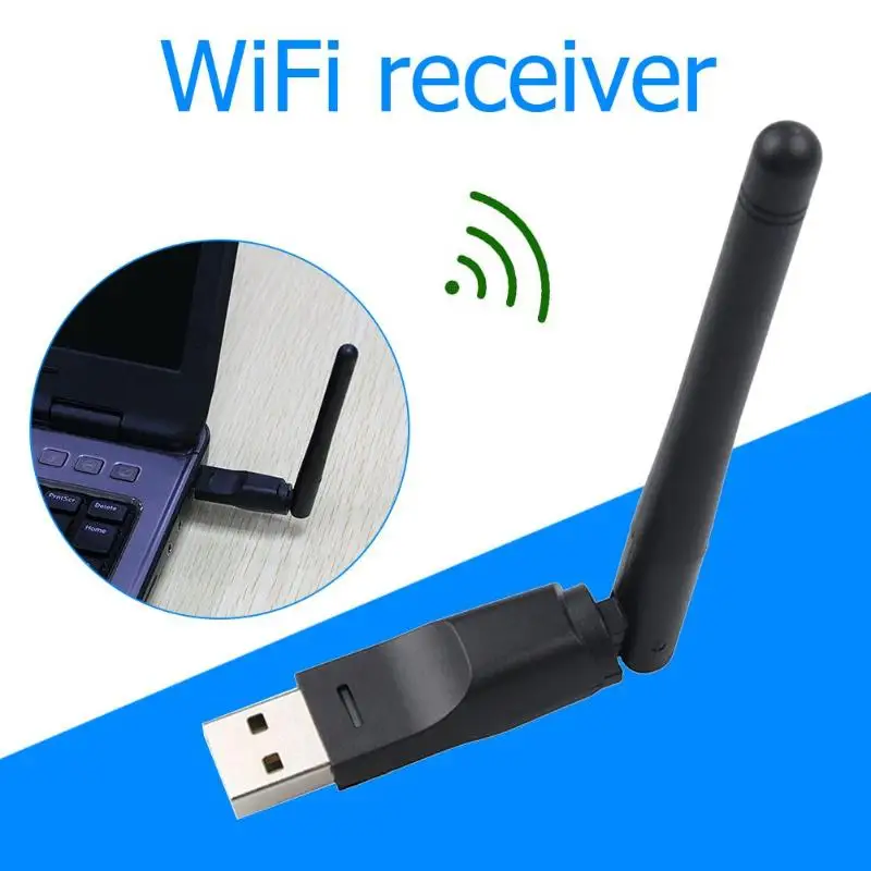 RT 7601 мини USB 2 0 WiFi адаптер 150mbps Беспроводная LAN сетевая карта приемник для ПК