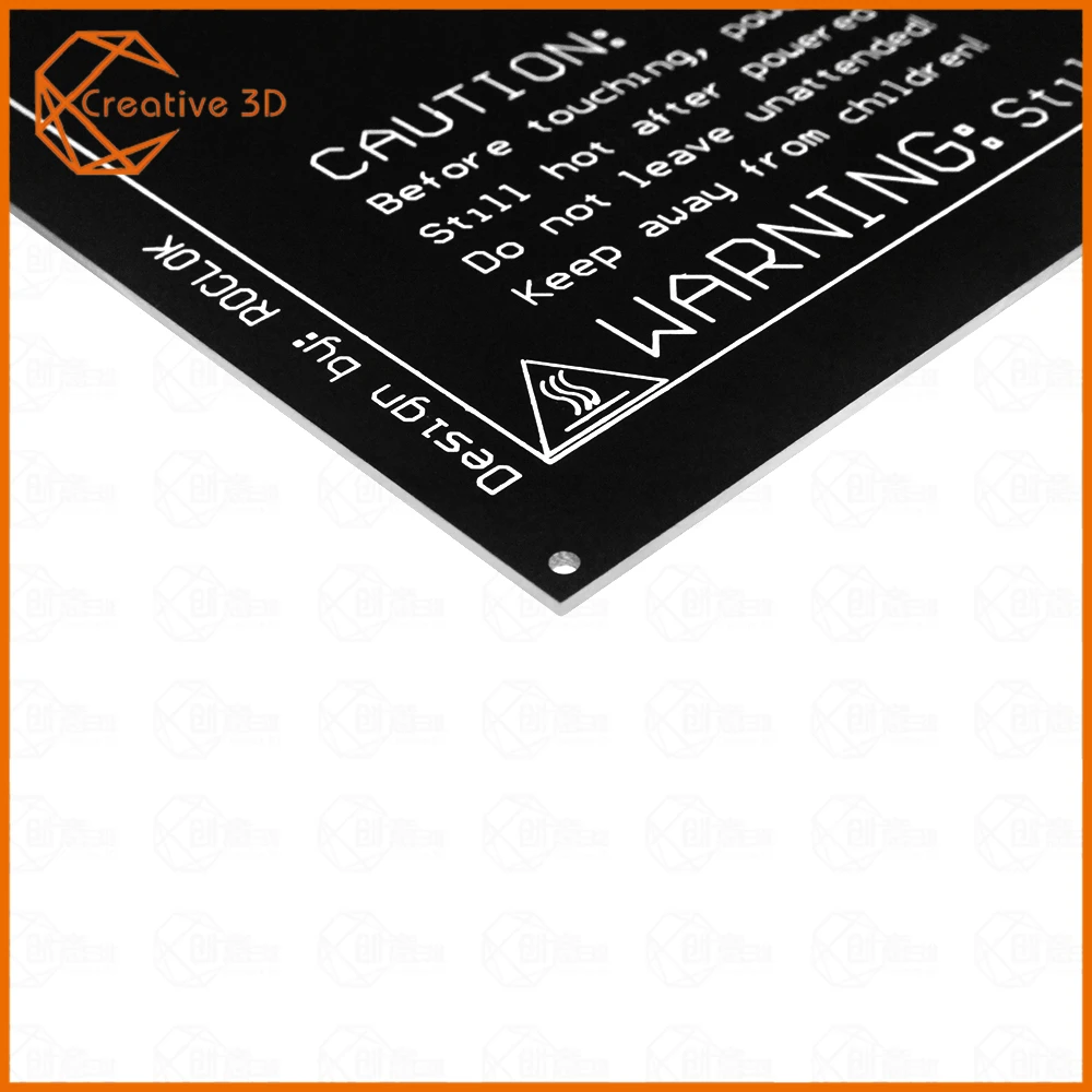 3D принтер с подогревом кровать MK2A (328*328*2 0 мм) 24v RepRap RAMPS 1.4PCB Тепловая для & Mendel