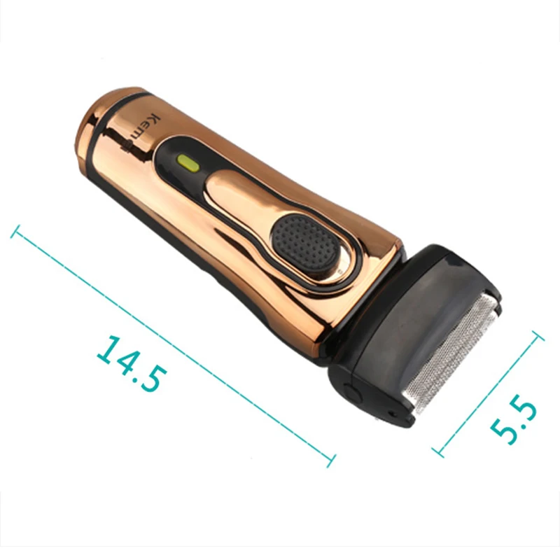 Kemei бритва электрическая перезаряжаемая Бритва для мужчин уход за лицом