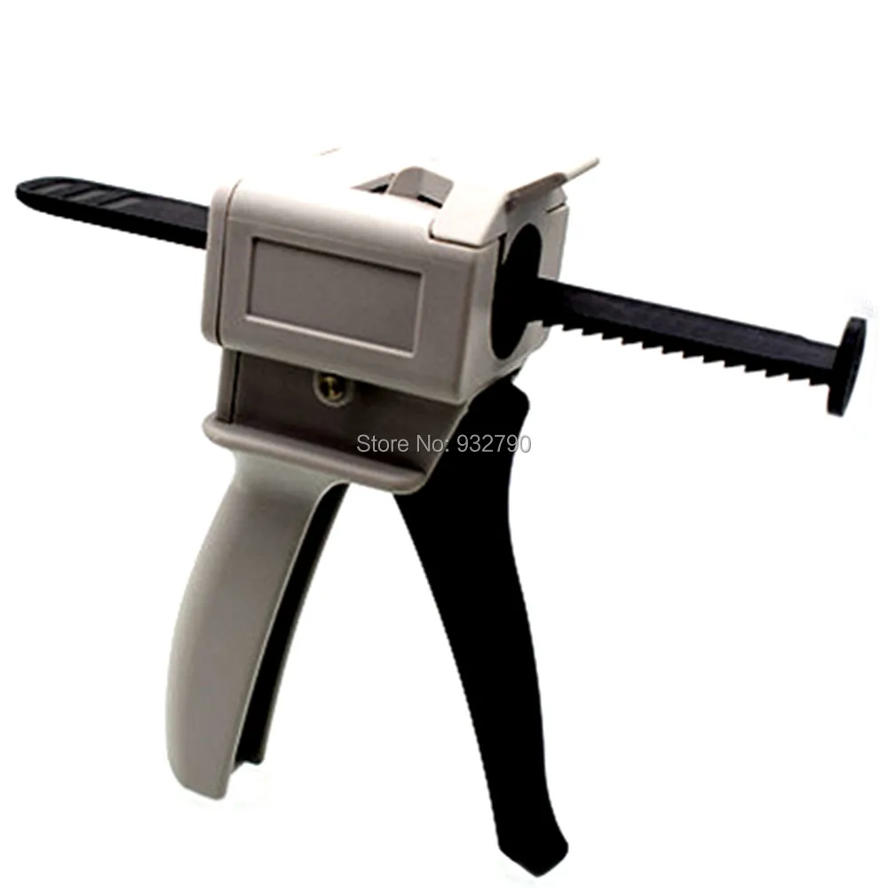 

30CC Manual Dispensing Gun Applicator Adhesive Caulk Gun Glue Gun for UV Glue One Component Epoxy Resin Glue Hot Melt Adhesive