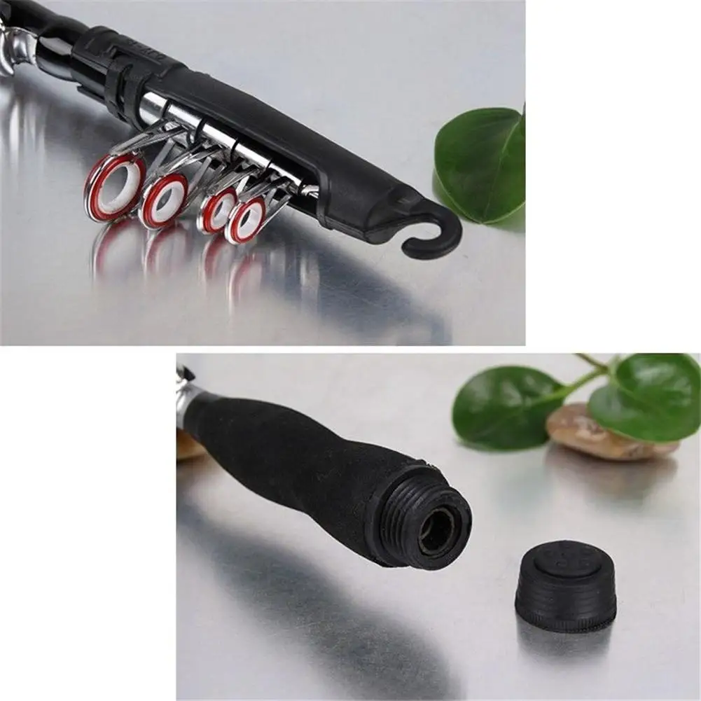 Mounchain Pesca rod Super Hard Mini Fishing Rod 1m-2.3m FRP ice fishing Rod rivers and lakes fishing Equipment Practical Tool