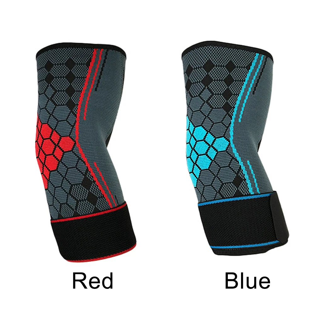 1 шт. нескользящие спортивные теннис высокие эластичные налокотники протекторы