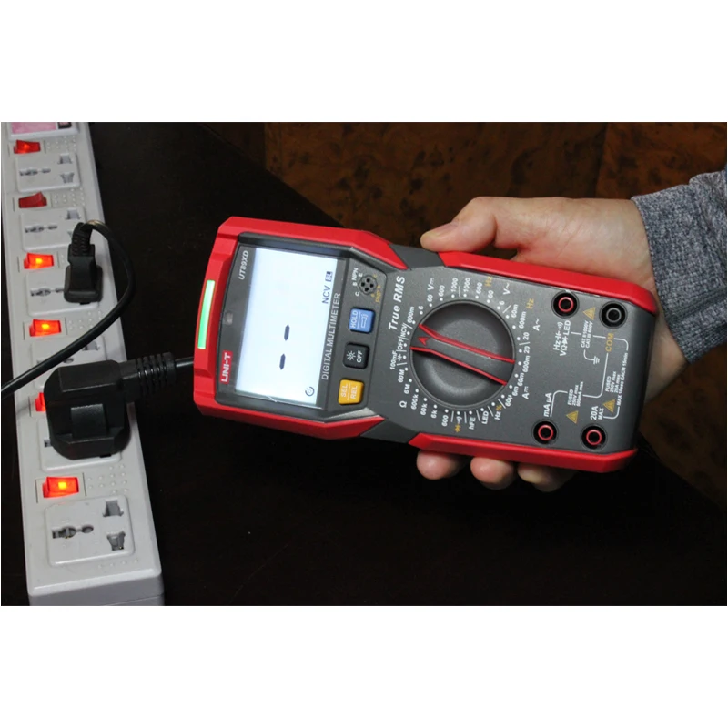 UNI T UT89X/UT89XD Профессиональный цифровой мультиметр NCV Цифровой true RMS 20А Высокоточный