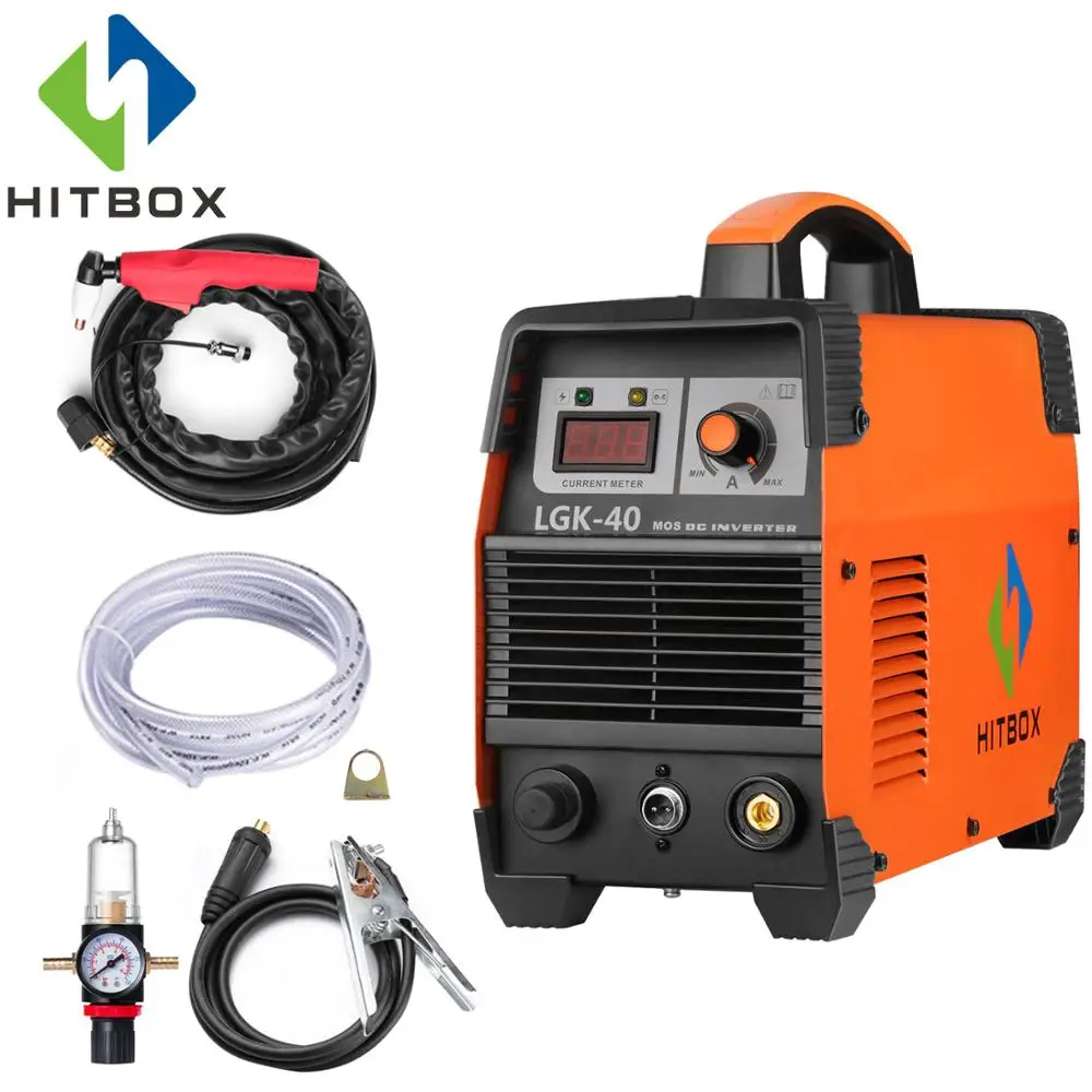 HITBOX МОП-транзистор резак CUT40 газорезательная машина 220 В МОП-транзистор технология питьевой размер углеродистая сталь режущие инструменты