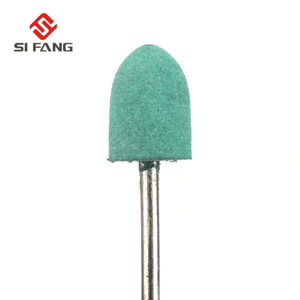 

30Pcs-100Pcs 12mm Green DIY Bullet Rubber Grinding Head Polishing Tool for Mould Finish Polish Dremel Grinder Rotary Tools