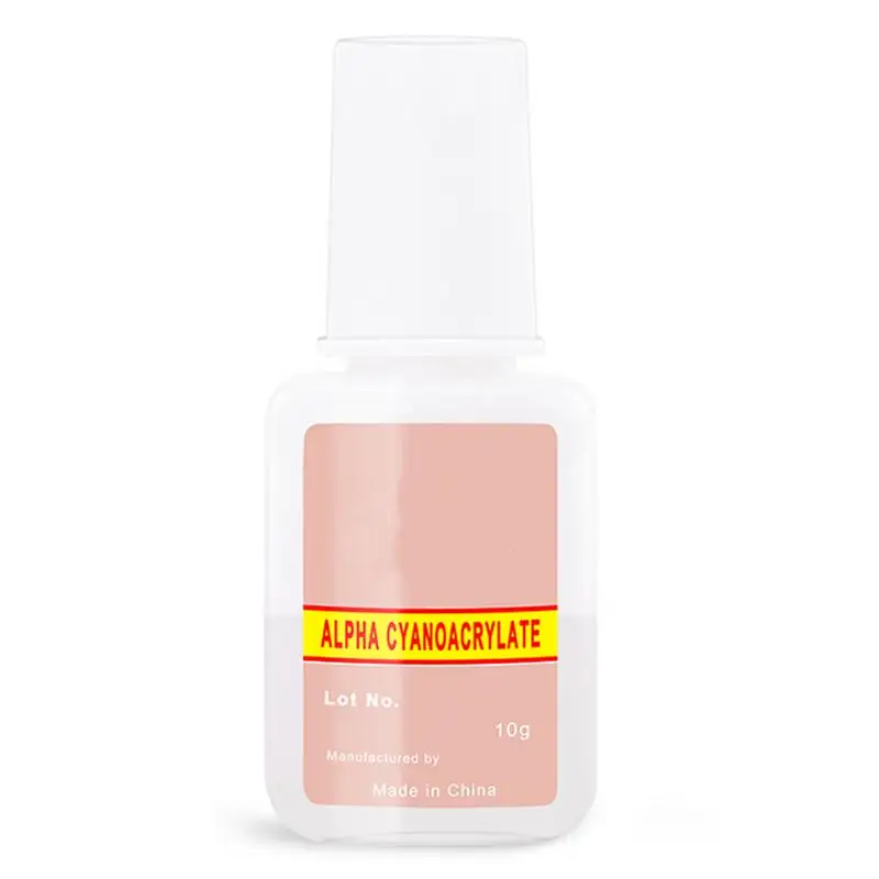 Супер прочный клей для ногтей ложного акрилового искусства натуральные