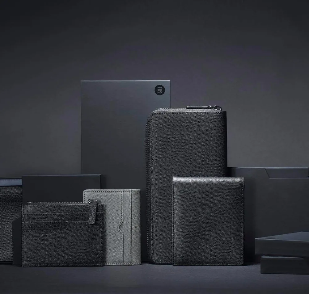 Новая коллекция Xiaomi 90 Мужские Бизнес Wal пусть карты хол дер кошелек классические