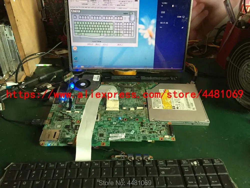 FOR HP Pavilion dv6501xx DV6500 DV6700 DV6647EL dv6000 DV6600 DV6804AX Notebook 449902-001 459564-001 Laptop Motherboard | Компьютеры и