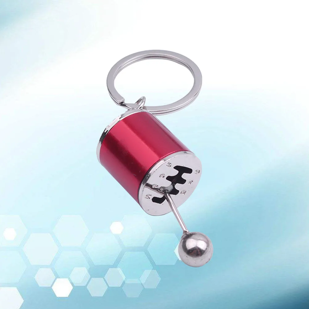 1Pc Simulation Car Modification Gear Shaped Pendant Keyring Keychain for Handbag Phone (Red) | Автомобили и мотоциклы