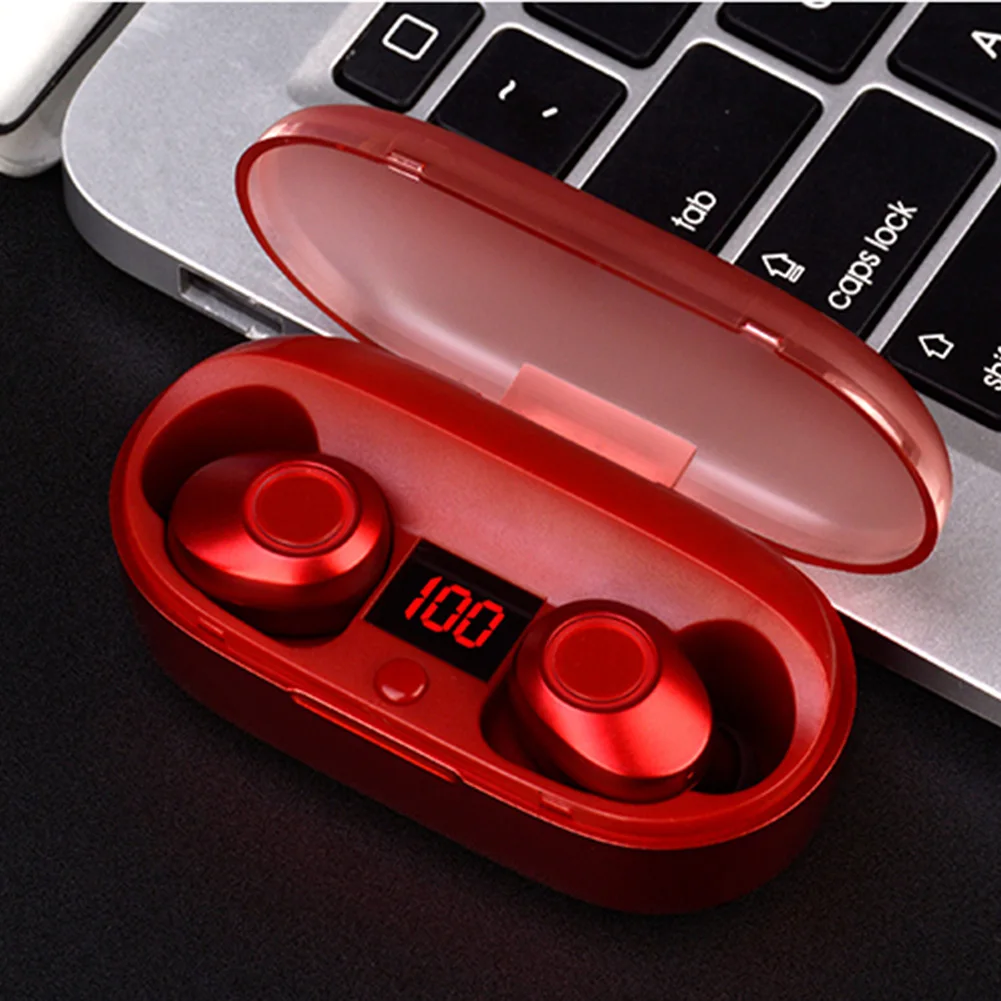 J29 Bluetooth 5,0 TWS батарея дисплей мини беспроводные наушники пара наушников наушники с батарейным чехлом Hands Free