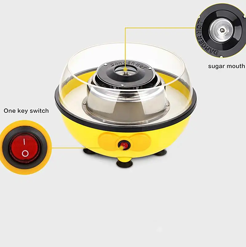 Горячая Распродажа Мини электрическая машина для изготовления сахарной нити Diy