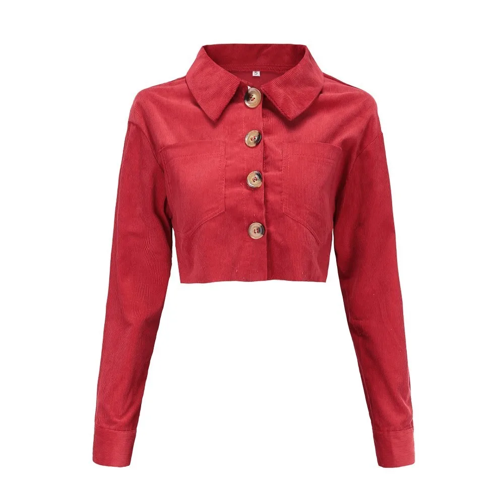 MUXU yellow Jacket Short Long Sleeve jaqueta feminina Autumn And Winter clothes chaqueta mujer streetwear coat women casual red | Женская
