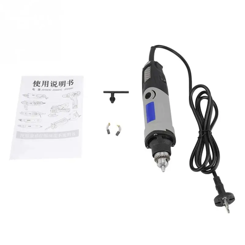 Электрическая шлифовальная машина 400 Вт электрическая дрель с 6 позициями