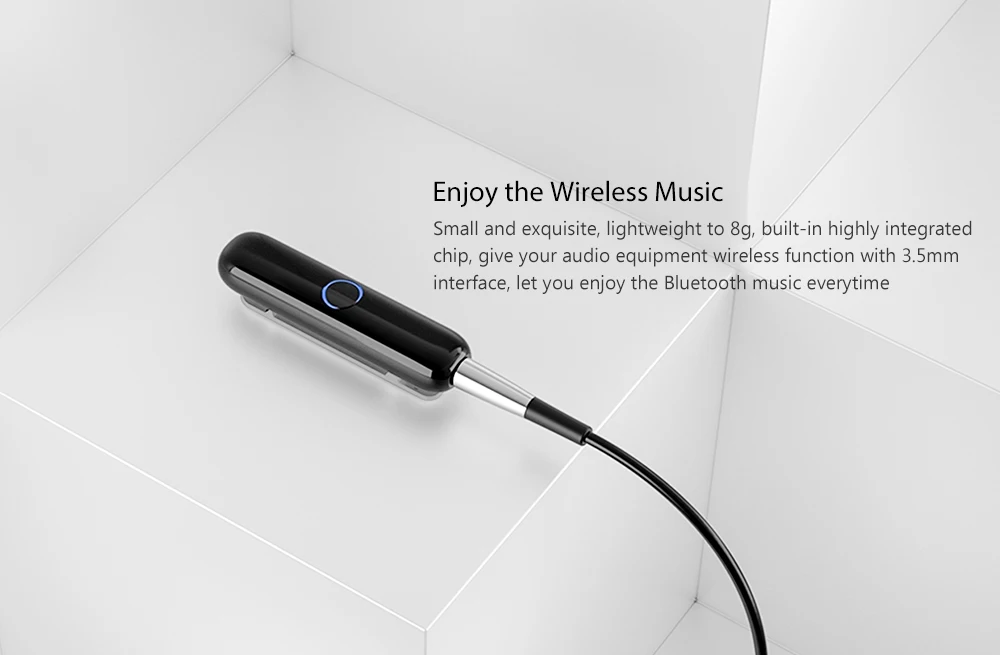 Новейший оригинальный MEIZU BAR01 беспроводной bluetooth приемник аудио адаптер Bluetooth 3 5