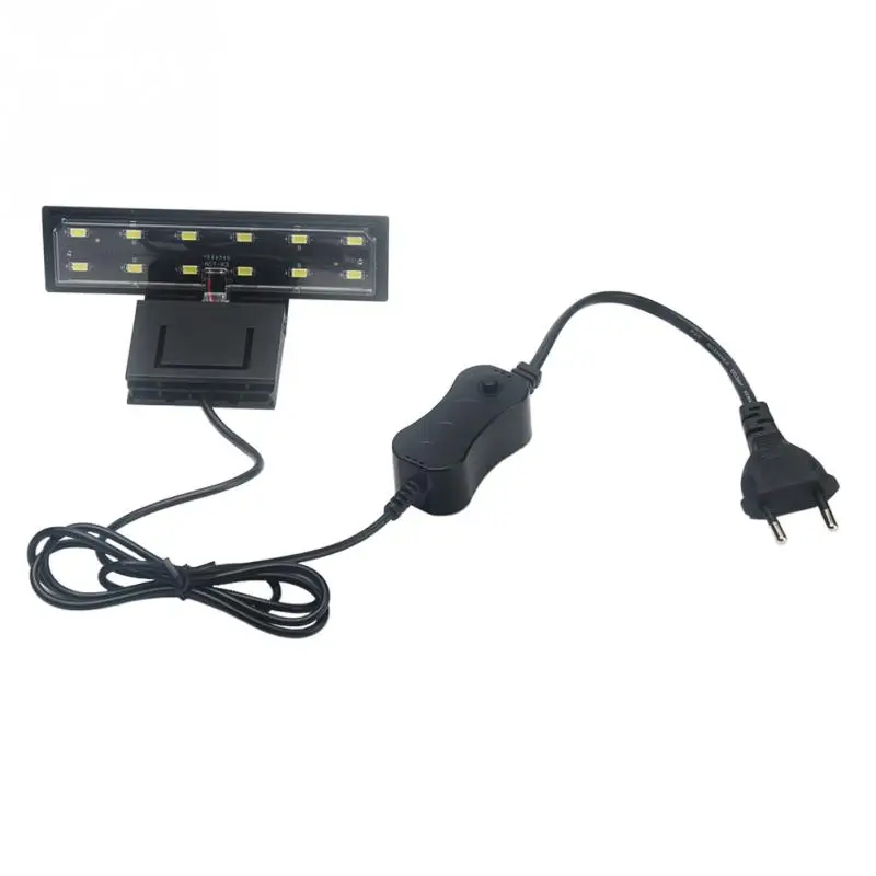 Светодиодная лампа для аквариума растения выращивания 5 Вт/10 Вт освещение водных