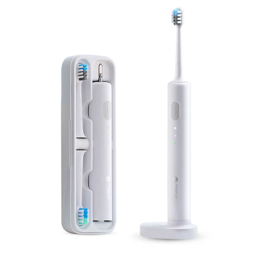 

2 Brush Modes Essence Electric Wireless USB Rechargeable Toothbrush IPX7 Waterproof With 2 Toothbrush Head