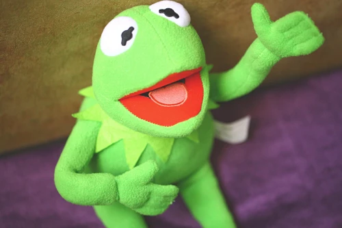 38 см большой милый Muppets шоу Кермит Лягушка гонзо Fozzie медведь животное барабанщик