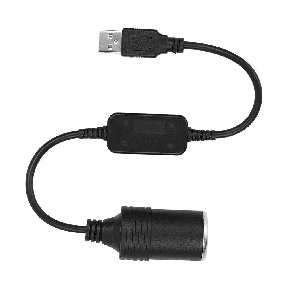 Автомобильный usb прикуриватель с 5 В на 12 USB конвертер адаптер штырь гнездо