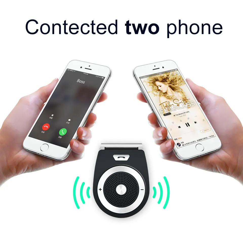 2017 хит автомобильный Bluetooth комплект громкая связь динамик телефон поддержка 4 1 EDR