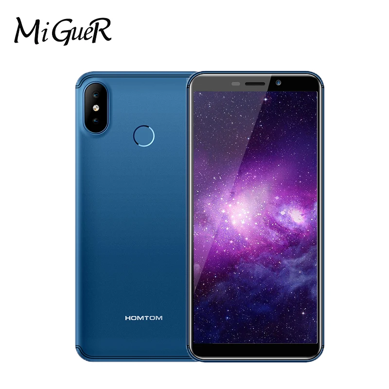 HOMTOM C1 5 &quotдюймов 18:9 HD Экран мобильного телефона MT6580 4 ядра 1 GB + 16 Dual SIM Face ID