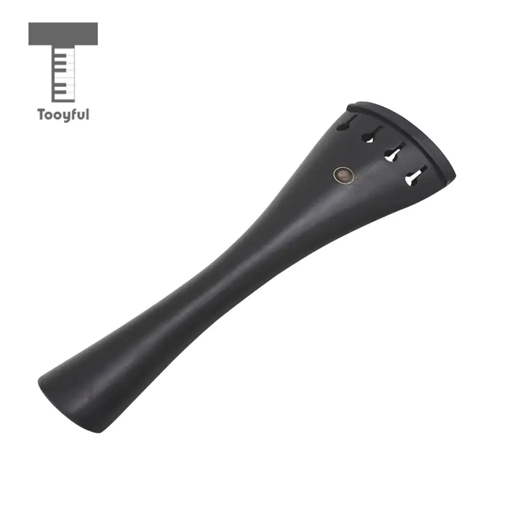Tooyful ручной работы эбеновый Гриф для виолончели Harp Tailpiece Wood Для 3/4 4/4