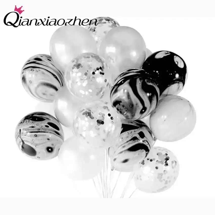 Qianxiaozhen 20 шт. Красочные воздушные шары аксессуары для украшения свадьбы дня