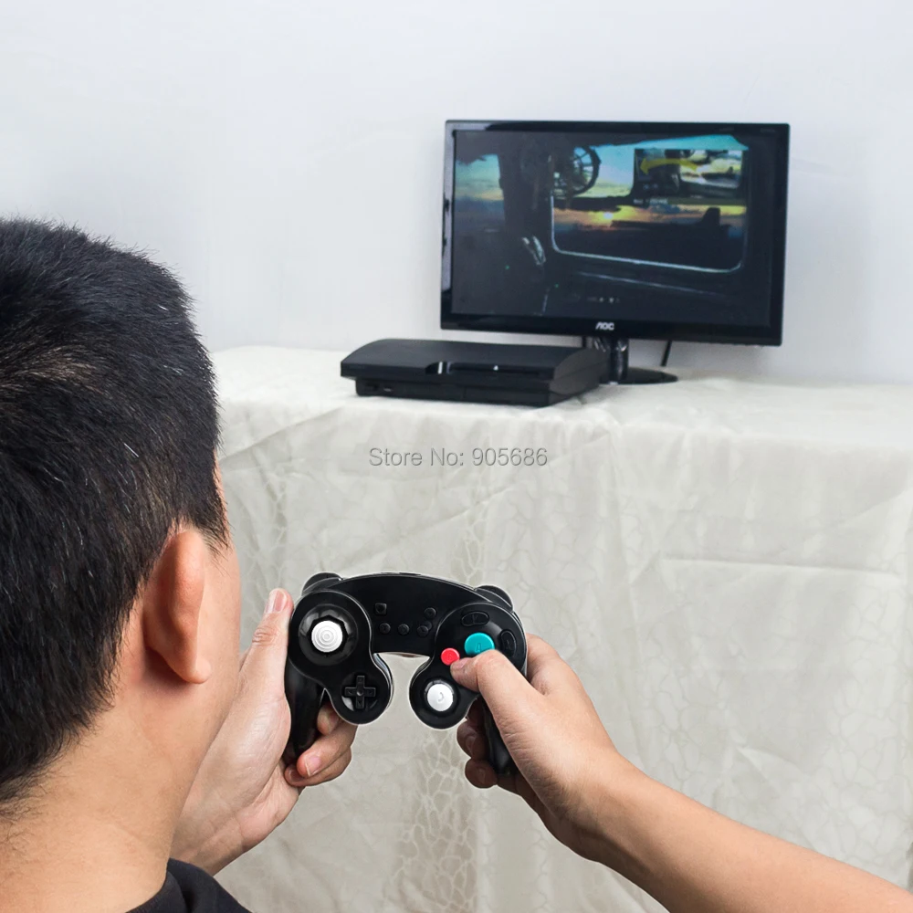 EXLENE 1 шт./2 шт. геймпады новые Gamecube управление Лер геймпад беспроводной джойстик