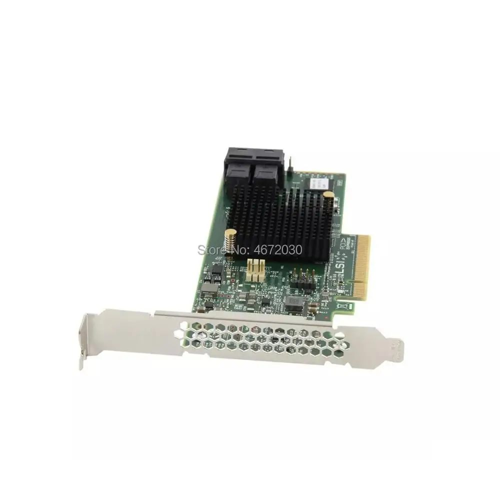 Новая карта контроллера Broadcom Avago LSI MEGARAID SAS 9341-8I/LSI 00407/ 8Port SATA/SAS PCI-E3.0 12 | Компьютеры и