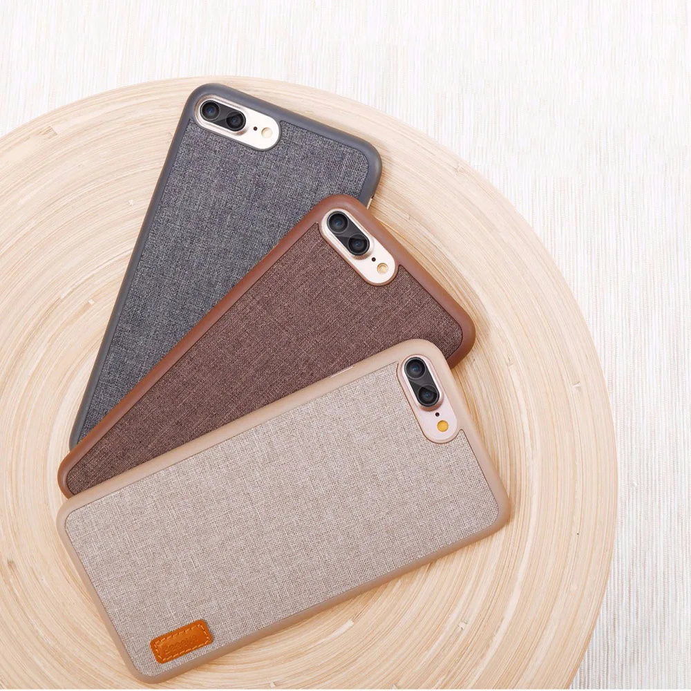 Baseus Grain Series 5.5 Inch Stylish Protective Mobile Phone Back Case Cover For IPhone 7 Plus | Мобильные телефоны и