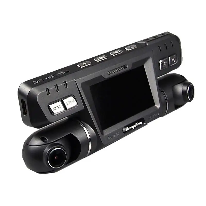Автомобильный видеорегистратор с двойным объективом B80 видеокамера Full HD 1080P 170