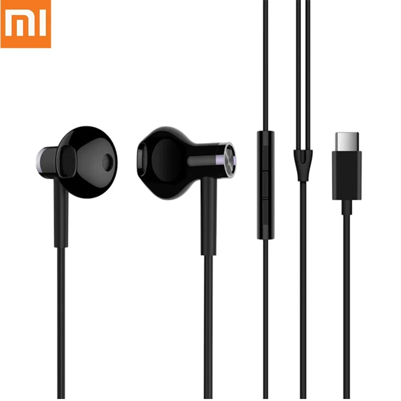 Оригинальный Xiaomi BRE02JY шумоподавление usb type C Динамический драйвер наушники