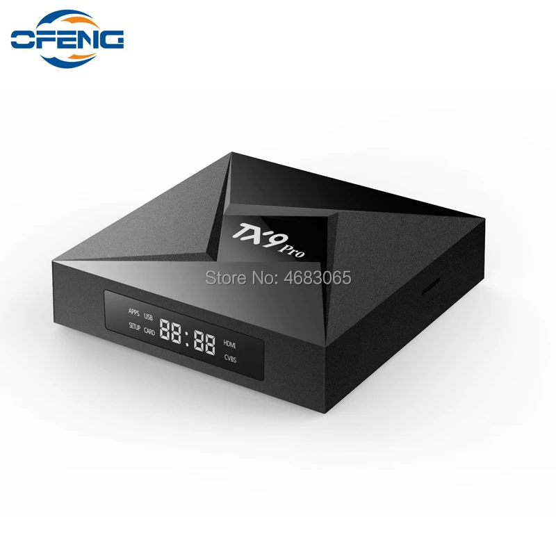 TX9 Pro Smart ТВ Box Android OS 7 1 2 Гб оперативной памяти 16 встроенной процессор Amlogic S912 Octa core с