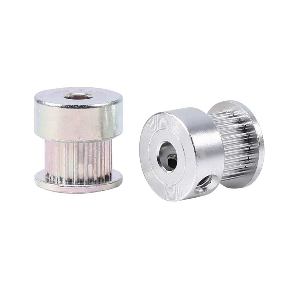 2pcs/Lot Gear Tooth Pulley 5mm Inner Diameter 20 Teeth for Printer Aluminum Alloy | Обустройство дома