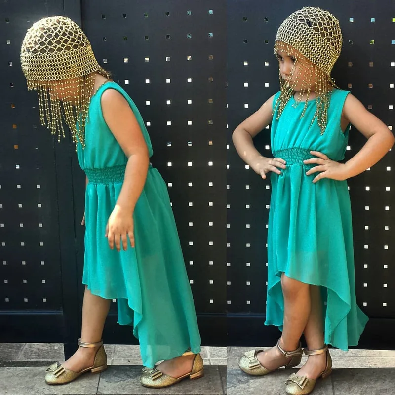 Новинка 2019 года летние повседневные пляжные платья без рукавов для девочек