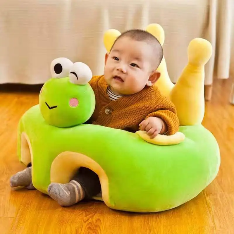 

Baby Girls&Boys Cartoon Large Learning Chair Lightweight Children's Plush Toys Infant Sofa Safety Seat