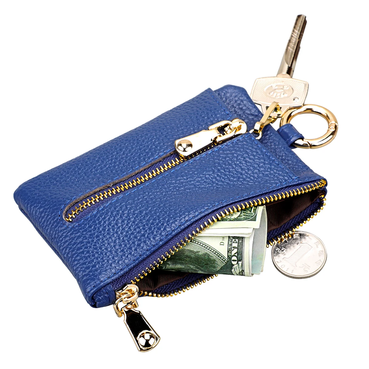 Пояса из натуральной кожи ключница для мужчин женщин Key Holder Организатор чехол