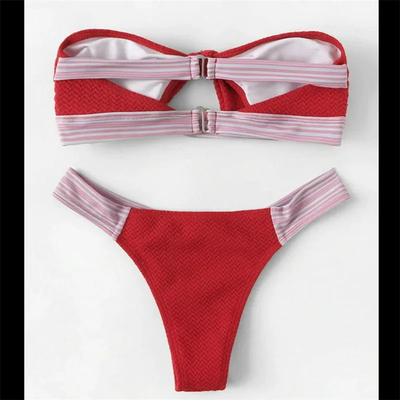 

2pcs Women Swimsuit Push-up Bikini Set Swimwear Bra Bandage Swimsuit Newest Hot Sale Summer Bathing Suit biquinis feminino 2019